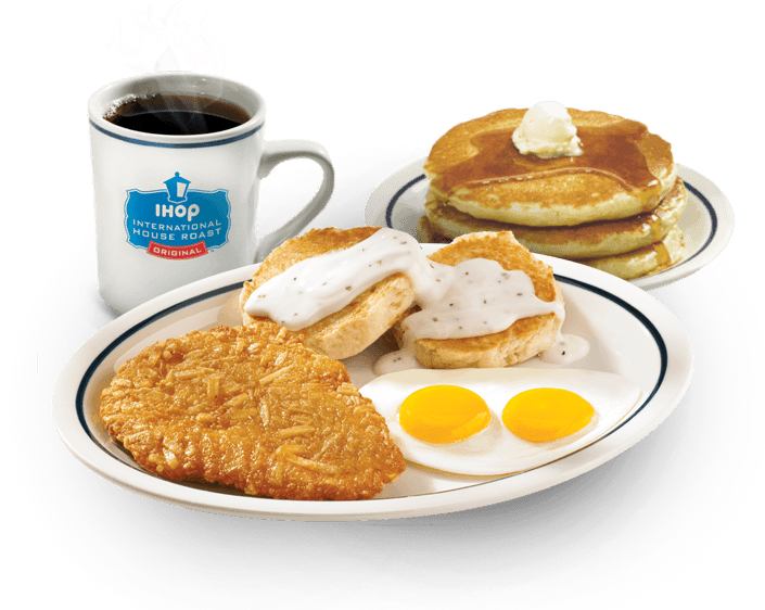 Ihop - Pancake (1206x561), Png Download