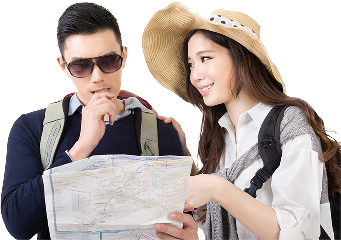 Asian Couple Png Vector Freeuse Stock - Couple Tour Png (750x500), Png Download