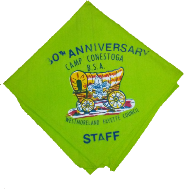 1979 Staff Neckerchief - Banner (639x672), Png Download