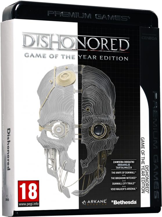 Dishonored Game Of The Year Edition - Dishonored - Definitive Edition (600x767), Png Download