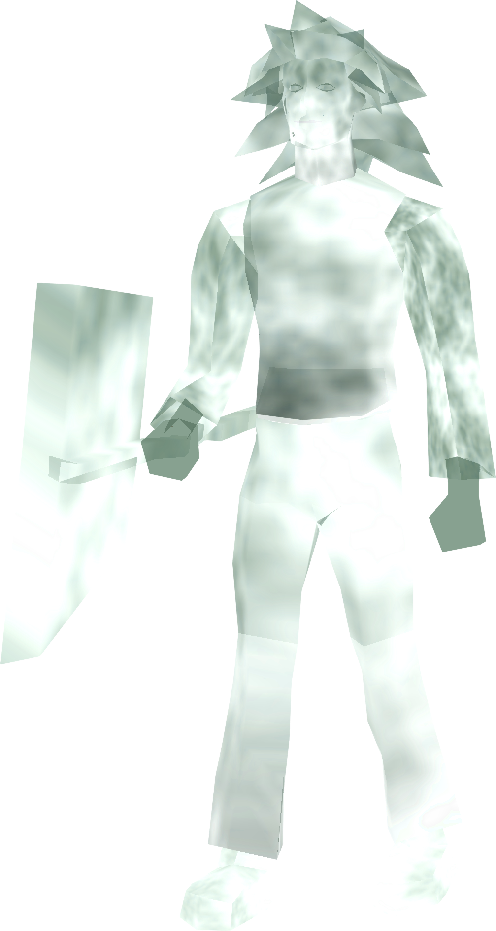 Feldy Weasel - Ghost Standing Png (1007x1889), Png Download