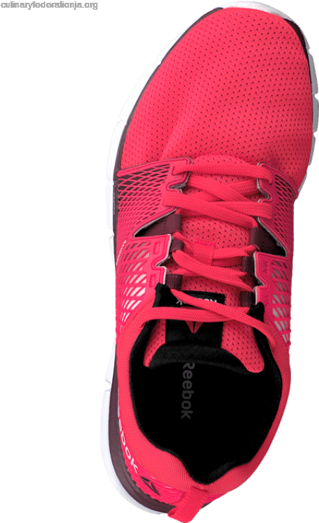 Women's Reebok Reebok Zquick Dash Neon Cherry/rustic - Reebok (600x750), Png Download