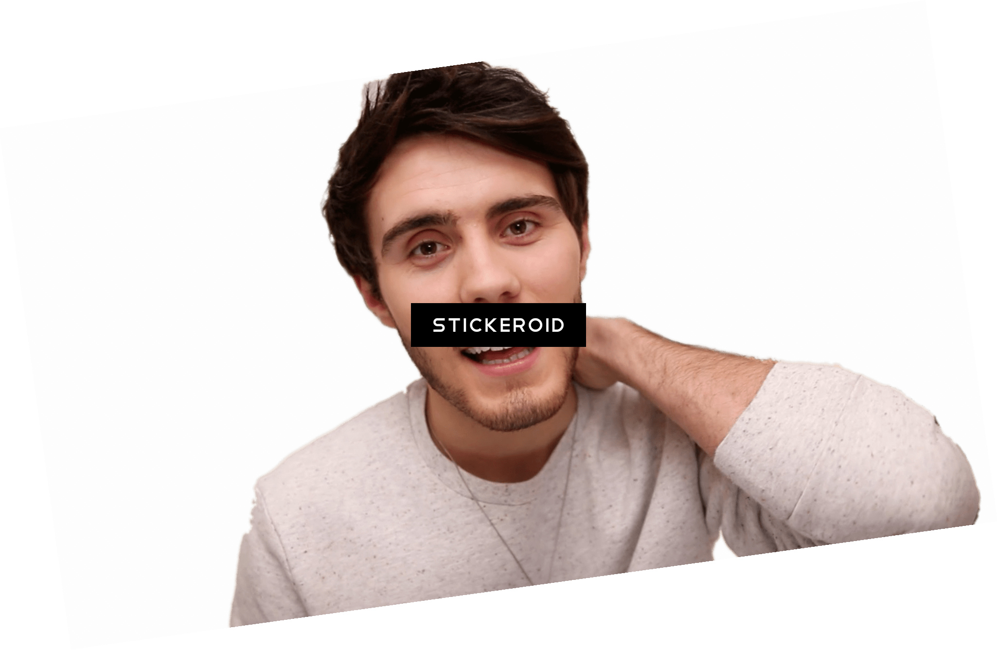Alfie Deyes Pointless Blog Smiling - Man (2050x1336), Png Download