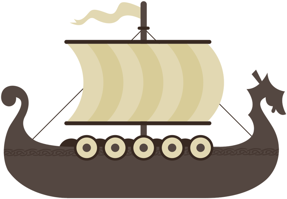 Viking Ship Png - Viking Ship Clipart Transparent (1024x1024), Png Download