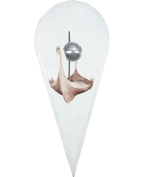 Viking Ship Shield - Shield (569x569), Png Download