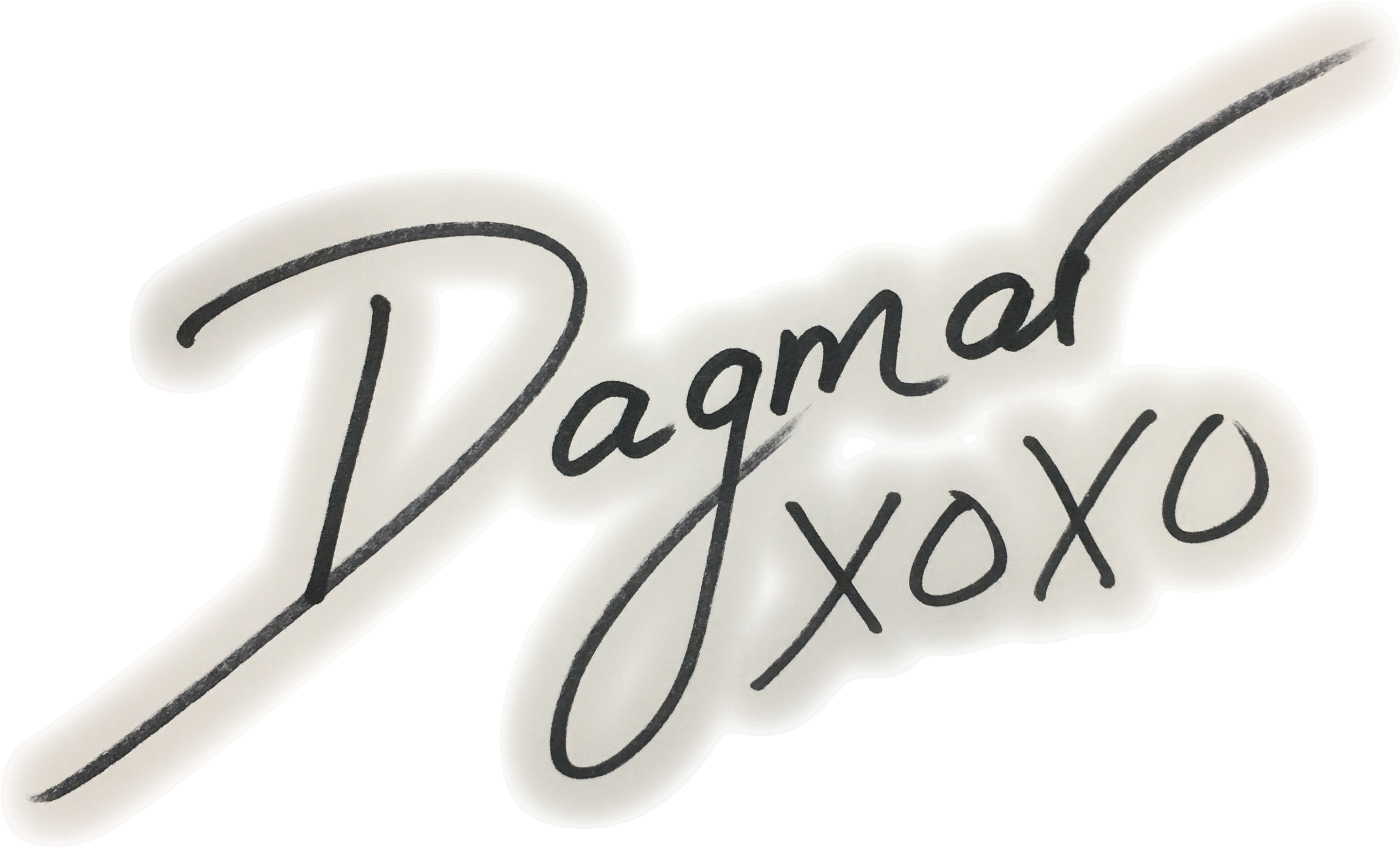 Dagmar Midcap - Calligraphy (3168x3305), Png Download