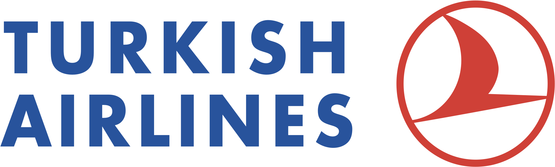 Airline Logo - Turkey Airlines Logo Svg (2152x897), Png Download