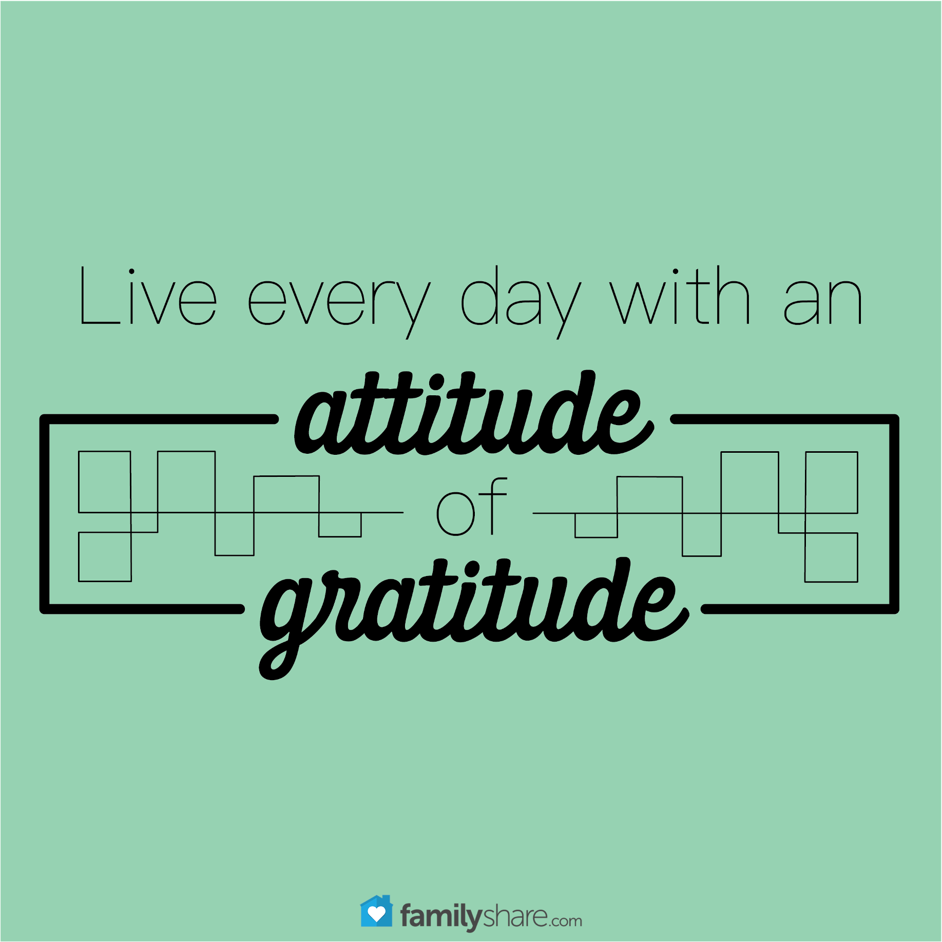 Live Every Day With An Attitude Of Gratitude - Gratitude (2048x2048), Png Download