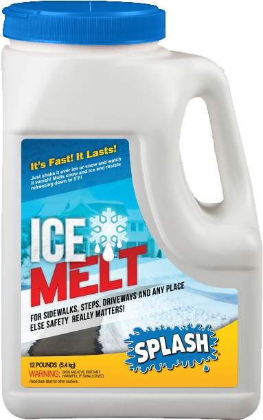 Ice Melt - Splash Ice Melt - 12 Lb (630x630), Png Download