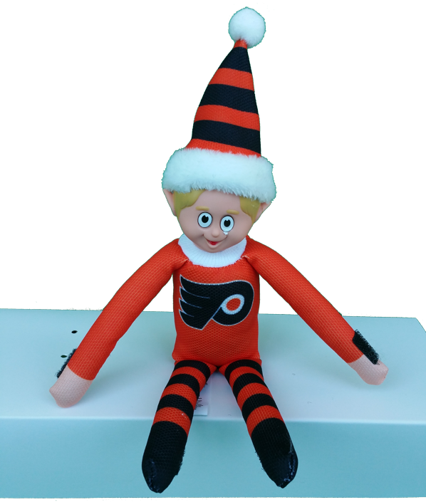 Philadelphia Flyers Team Elf - Philadelphia (598x705), Png Download