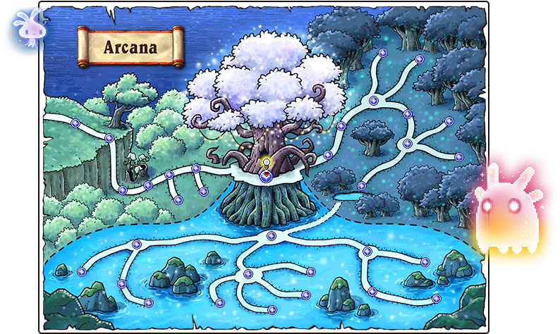 Arcana Es To Arcane River Official Maplestory - Maplestory Arcane River Map (906x501), Png Download