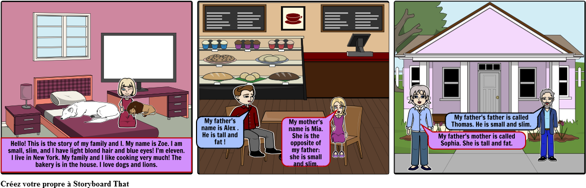 The Family Pastry - Cartoon (1164x385), Png Download