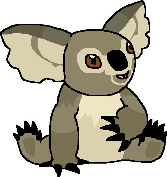 New South Wales Koala - New South Wales (590x622), Png Download