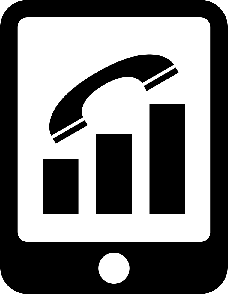 Phone Call With Volume Bars On A Cellphone Comments - Mobile Phone (760x980), Png Download