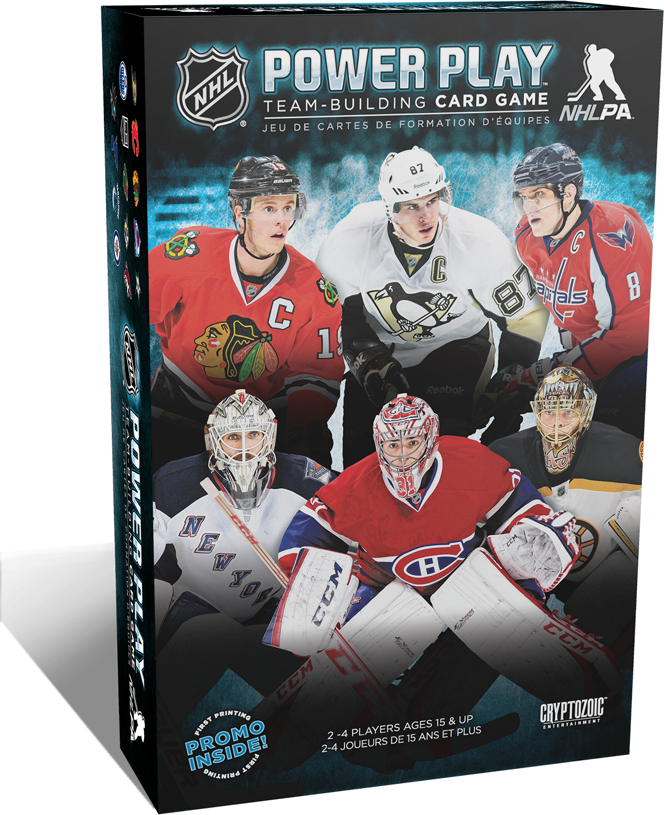 Nhl Power Play Team-building Card Game - Cryptozoic Nhl Power Play Team-building Card Game (1400x1700), Png Download