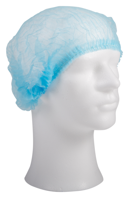 Comfort Hairnet, Non-woven, Wokkel, Ø58cm, Blue - Comfort Haarnet, Non-woven, Blauw (640x640), Png Download