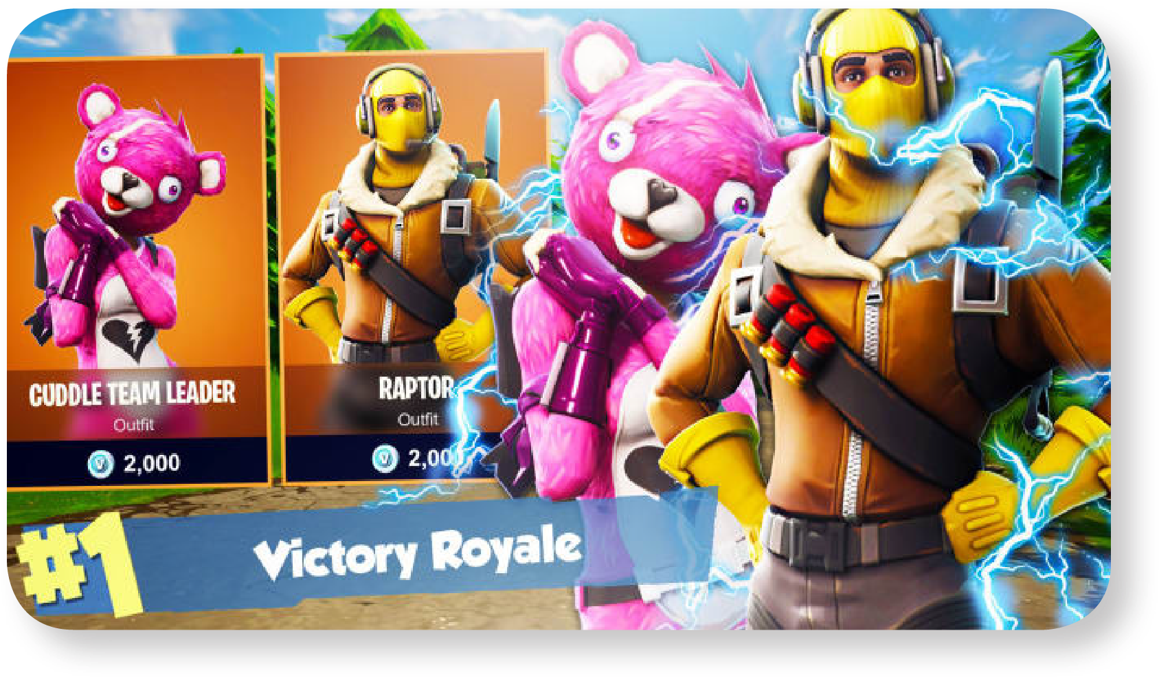 Youtube Thumbnails - Cuddle Team Leader And Raptor (1777x1032), Png Download