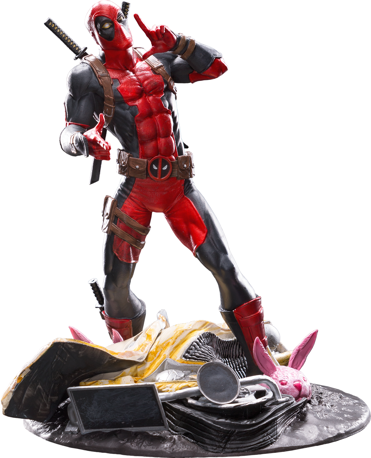 Deadpool Taco Truck Marvel Gallery 10” Pvc Diorama - Diamond Select Toys (1214x1500), Png Download