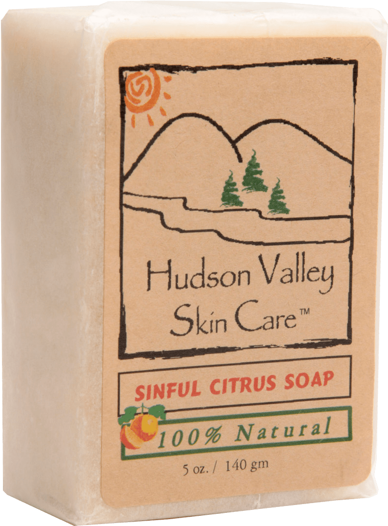 Sinful Citrus - Bar Soap (1348x1793), Png Download