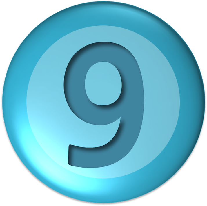 Icone Numeri Png - Shape (720x720), Png Download