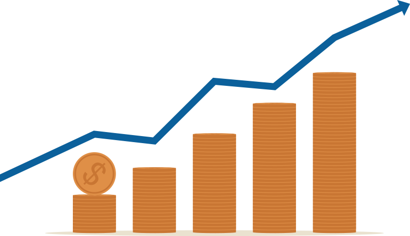 Bar-chart (816x470), Png Download
