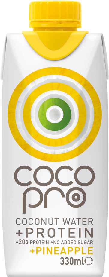 Coconut Pineapple - Coconut Water (400x924), Png Download