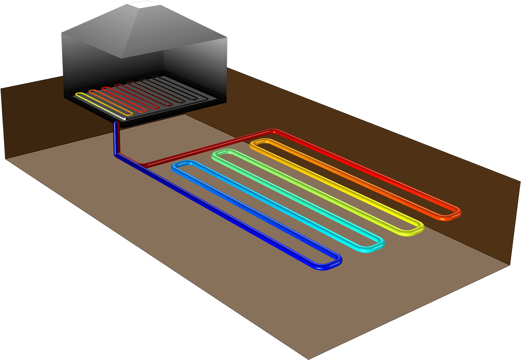 Ground Heat Recovery Is An Energy Efficient Method - Heat Recovery Ventilation (1920x1329), Png Download