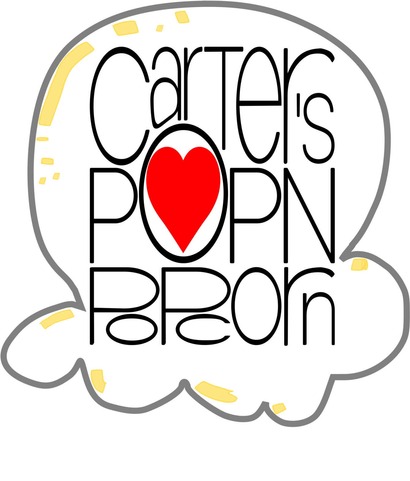 Youth - Pop'n Popcorn (1500x1800), Png Download