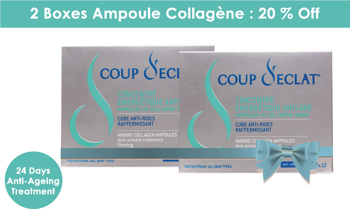 Coup D'eclat Marine Collagen Vials - Coup D'eclat Lifting Ampoules, 0.41 Ounce (1181x789), Png Download