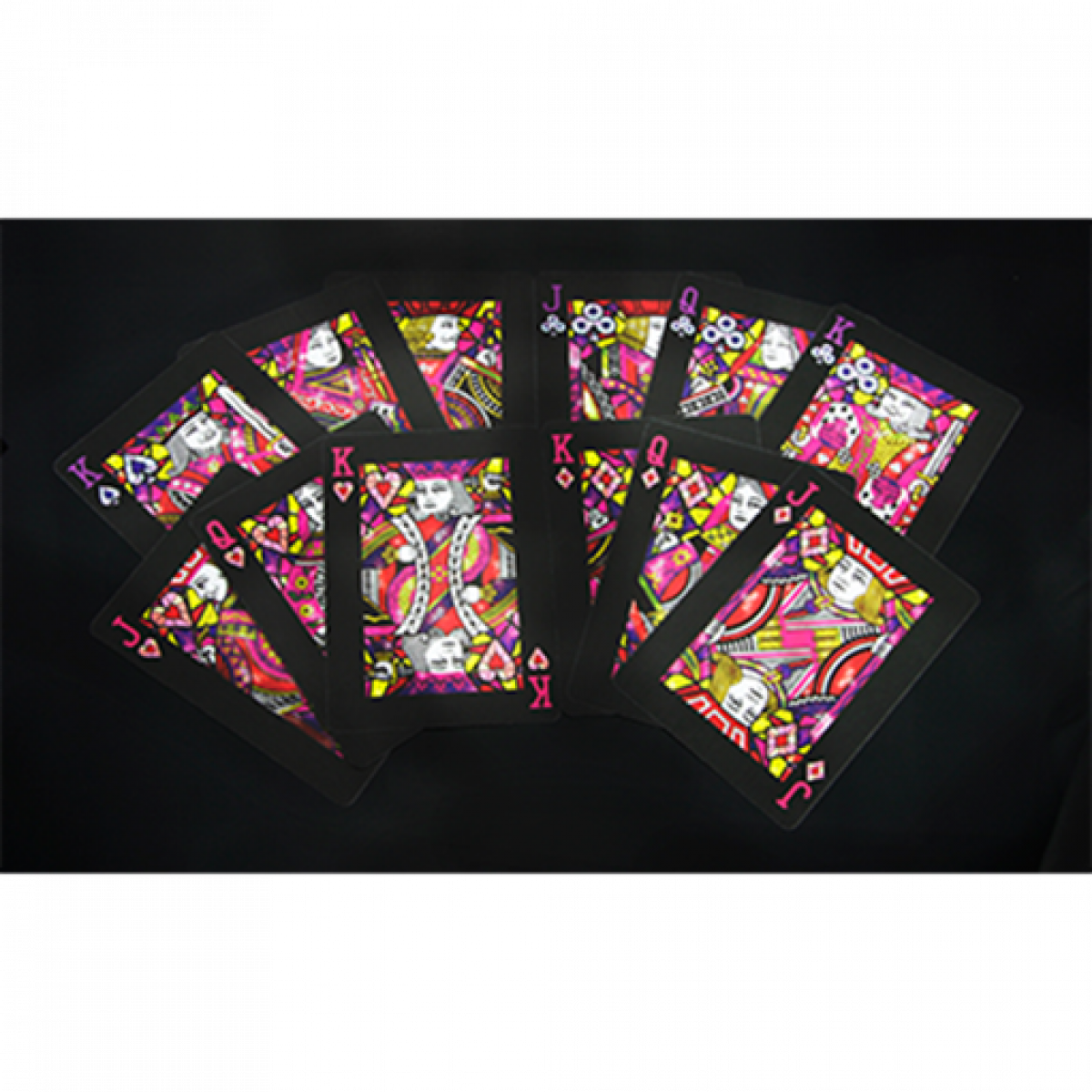 More Views - Bicycle Stained Glass Playing Cards By Collectable (1200x1200), Png Download