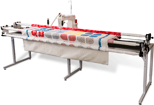 Q'nique Frame - Grace Longarm Quilting Frame (700x489), Png Download