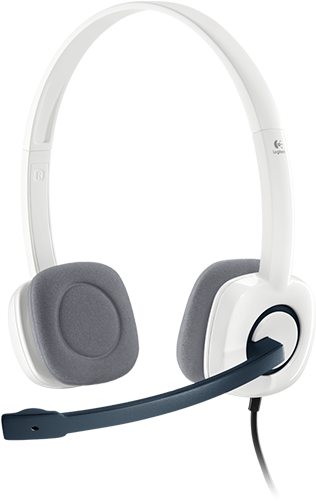 Logitech Stereo Headset H150 (652x560), Png Download