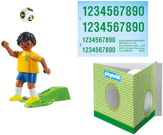 Promotion Ends In - Playmobil 6896 Sports And Action Football Player Spain (700x490), Png Download