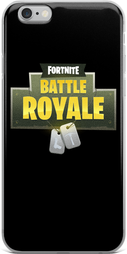 Fortnite Battle Royale Black Iphone Case - Fortnite Battle Royale Logo Png (1000x1000), Png Download