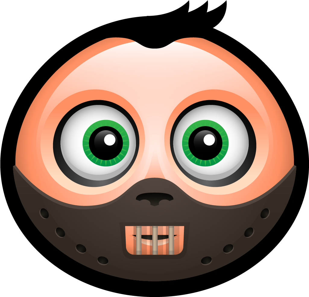 Image Library Download Killer Party Friday Halloween - Hannibal Lecter Clip Art (1024x1024), Png Download