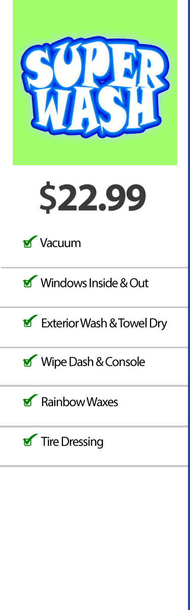 Super Car Wash Point Loma - California (375x1200), Png Download
