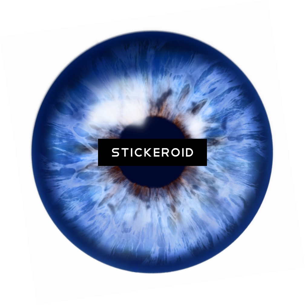 Blue Eye B - Пнг Глаза (1008x1009), Png Download