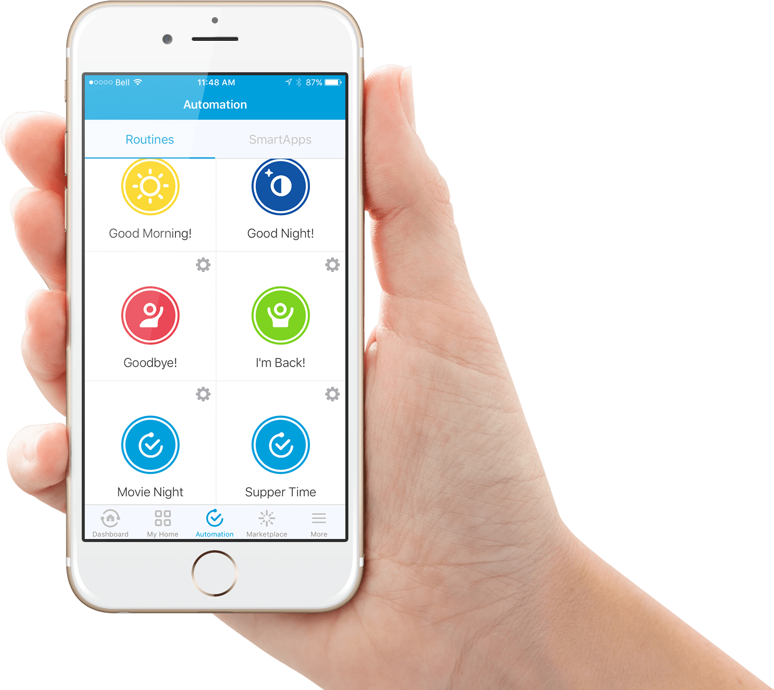 Control Your Entire System Using Our Intuitive, User - Iphone (2300x1500), Png Download