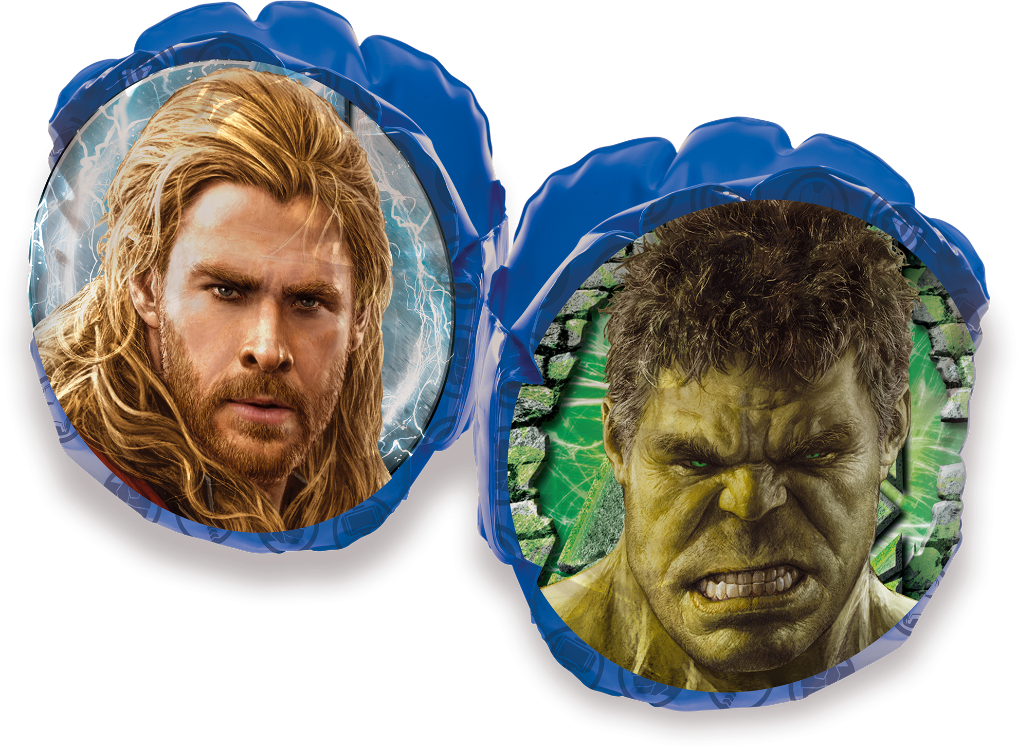 Zoom - Marvel Avengers Age Of Ultron Thor Cardboard Face Mask (2031x1500), Png Download