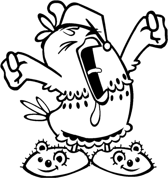 Desenhos Galinha Pintadinha Vai Dormir - Galinha Pintadinha Pintar Png (708x783), Png Download