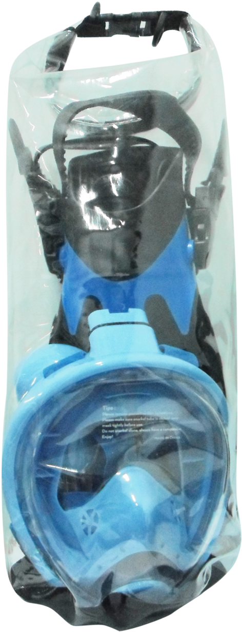 Kid's Full Face Snorkel Mask Set - Full Face Diving Mask (1400x1400), Png Download