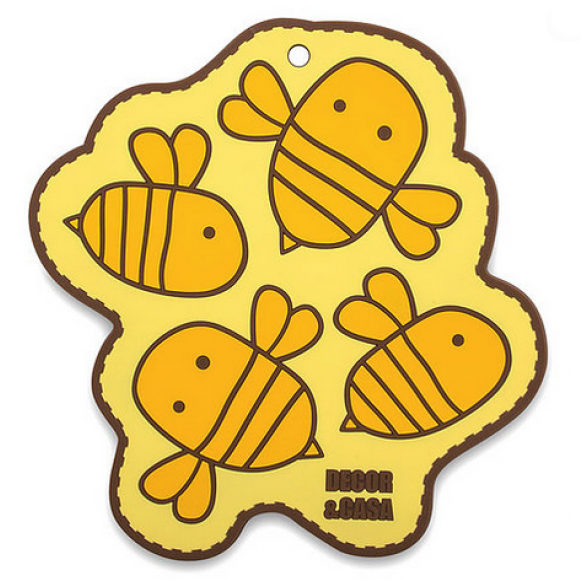 Descanso De Panela Abelha (580x720), Png Download