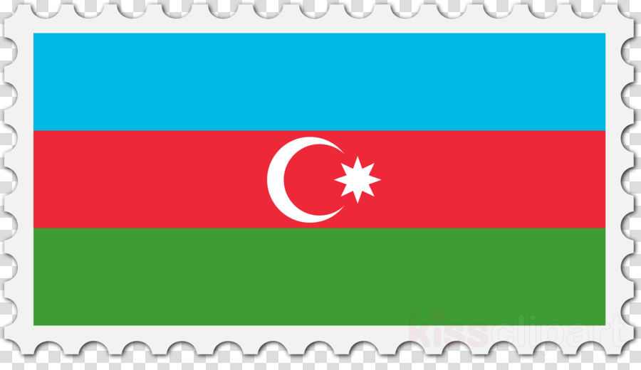 Flag Clipart Flag Of Azerbaijan - Baranzate (900x520), Png Download