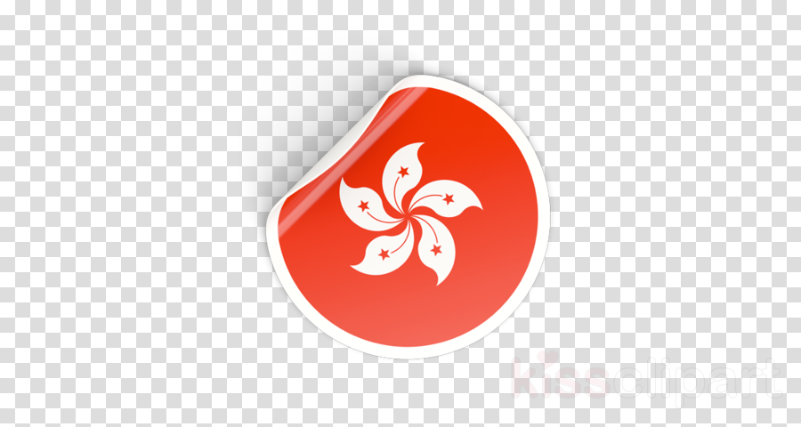 Hong Kong Flag Clipart Flag Of Hong Kong Logo - Hong Kong Flag Rectangle Car Magnet (900x480), Png Download