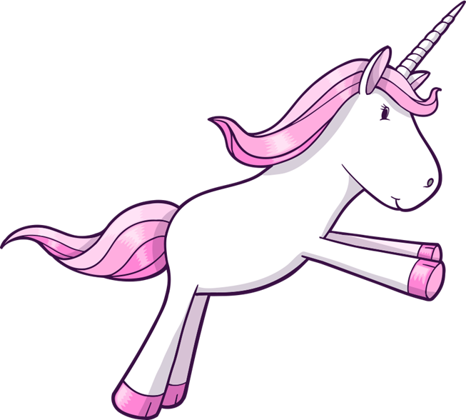 Unicorn And Pegasus (653x588), Png Download