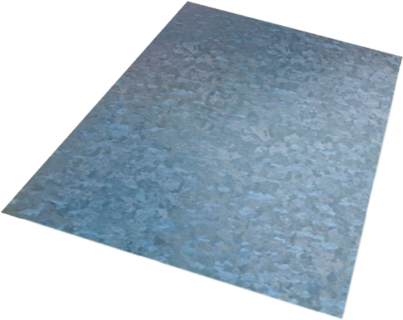 Plancha De Asbesto Itc Universal Azul - Lamina De Asbesto Grafitado De 1 8 (596x580), Png Download