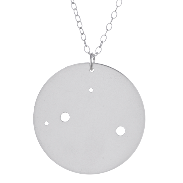 Image Of Sterling Silver Libra Pendant - Ozone (625x625), Png Download