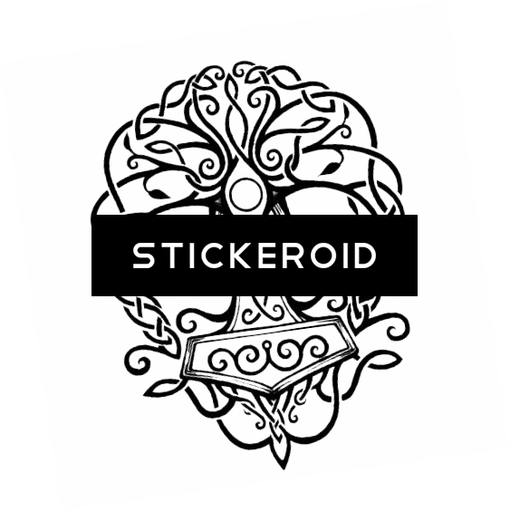 Celtic Tattoos - Vikings (563x564), Png Download