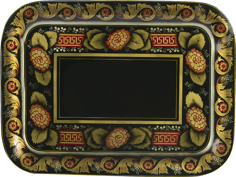 Bronze Powder Stenciling On Wood And Tin - Stencil (892x580), Png Download