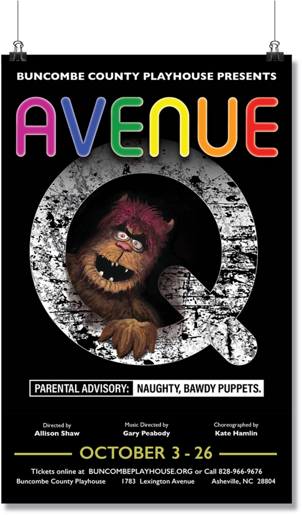 Ave Q Mockupcw - Portable Network Graphics (1000x1075), Png Download